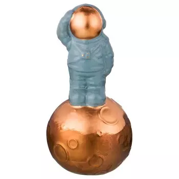 Копилка Космонавт (10,5х10,5х21 см)