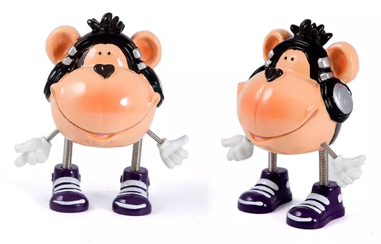 Копилка Обезьяна (9х12х17 см)