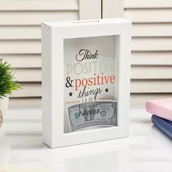 Копилка Позитив (4х12х17 см)