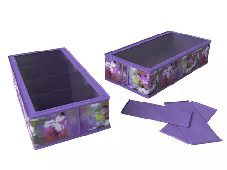 Короб для обуви Акварель (12х26х52 см)