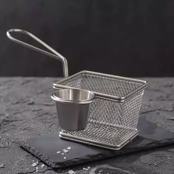 Корзинка для подачи снеков Лонгфилд (10х8х8 см)