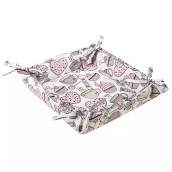 Корзинка Французский Десерт (18х18 см)