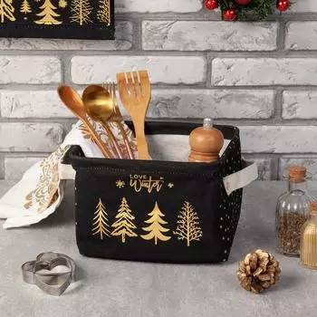 Корзинка Ёлки (20х16х15 см)