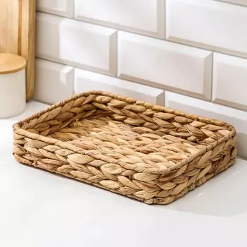 Корзинка Камыш (28х28х5 см)