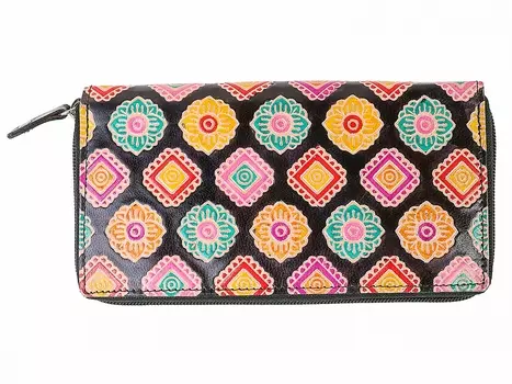 Кошелек Alexander Цвет: Черный, Мультиколор (19х2х11 см)