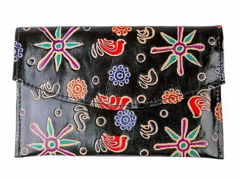 Кошелек Deon Цвет: Черный, Мультиколор (20х1х13 см)