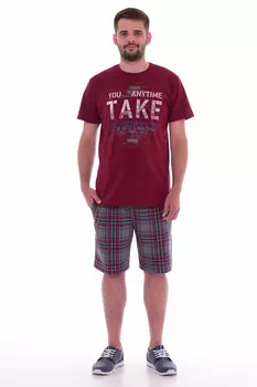 Костюм для дома Manasseh Цвет: Бордовый (56)