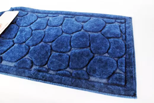 Ковер Eskitme Tas цвет: голубой (80х150 см)