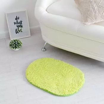 Коврик для дома Lama цвет: салатовый (40х60 см)