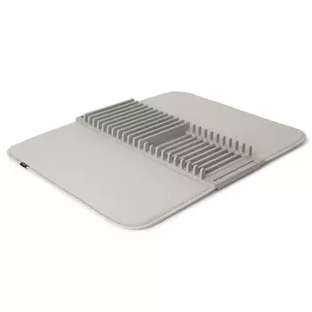 Коврик для посуды Udry цвет: светло-серый (46х60 см)