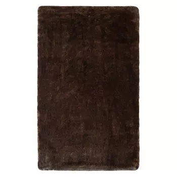 Коврик Меха Коричневый (60х100 см)