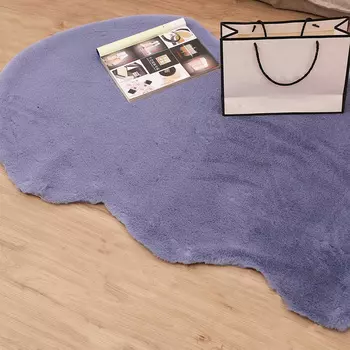 Коврик Плюшевый Фиолетовый (80х120 см)