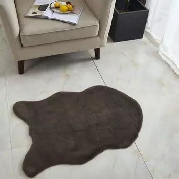 Коврик Плюшевый Шоколадный (60х90 см)