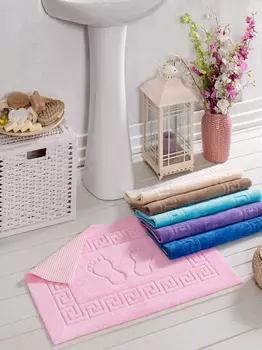 Коврики для ванной и туалета Deco Bianca