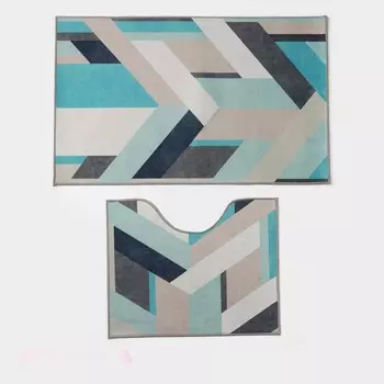 Коврики для ванной и туалета Доляна