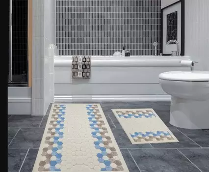 Коврики для ванной и туалета KARVEN
