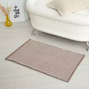 Коврик для дома Glitta Цвет: Белый (50х80 см)