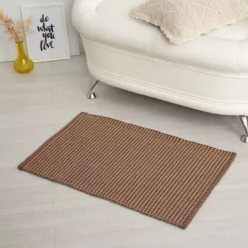 Коврик для дома Glitta Цвет: Бежевый (50х80 см)