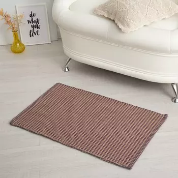 Коврик для дома Glitta Цвет: Темно-Серый (50х80 см)