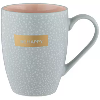 Кружка Be happy (340 мл)