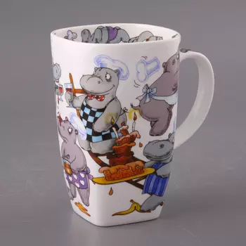 Кружка Бегемоты (650 мл)