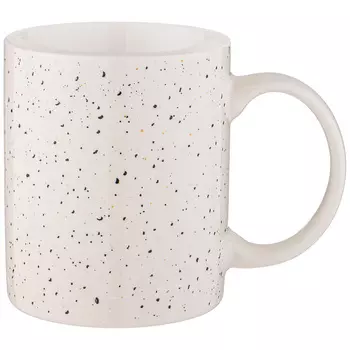 Кружка Белый гранит (400 мл)
