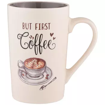 Кружка But first coffee (385 мл)