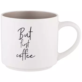 Кружка But first coffee (470 мл)