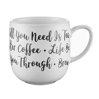 Кружка Carnaby Script цвет: белый (350 мл)