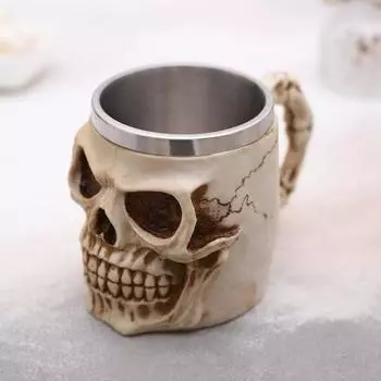 Кружка Череп в ассортименте (400 мл)