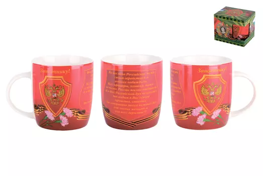 Кружка Честь цвет: в ассортименте