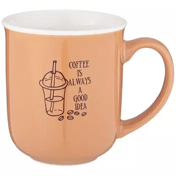 Кружка Coffee is always (400 мл)