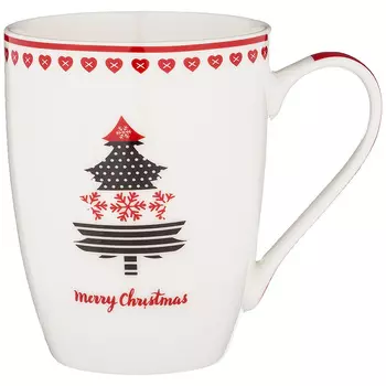 Кружка Merry Christmas (380 мл - 6 шт)