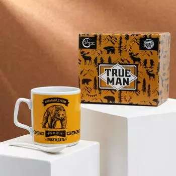 Кружка Рожден побеждать (350 мл)