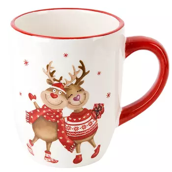 Кружка Рождественские олени (350 мл)