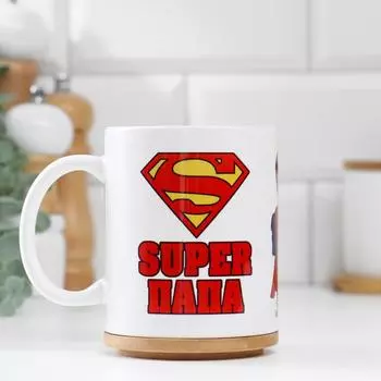 Кружка Супер папа по маминому (320 мл)
