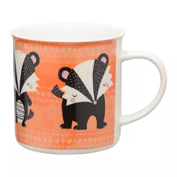 Кружка Woodland Animals цвет: оранжевый (420 мл)