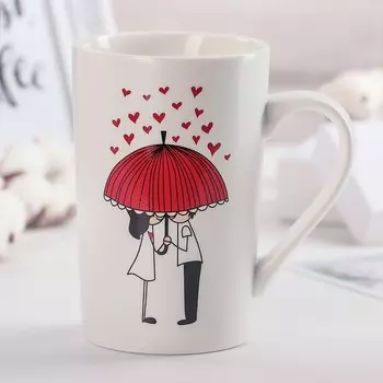 Кружка Зонт на двоих (380 мл)