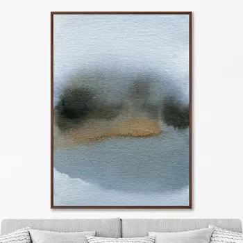 Lakeside, late evening (75х105 см)