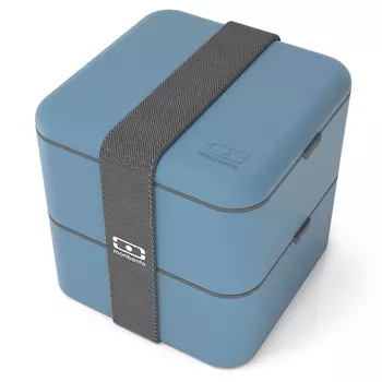 Ланч-бокс MB Square denim (14х14х15 см)