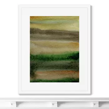 Late evening landscape view (42х52 см)