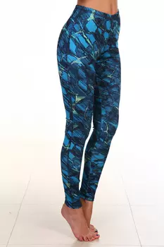 Леггинсы теплые Skuyler Цвет: Бирюзовый (54)