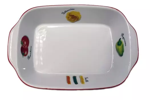 Лоток прямоугольный Паста (21 см)