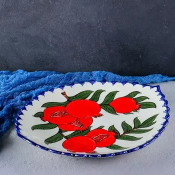 Ляган Гранат (42х35х6 см)