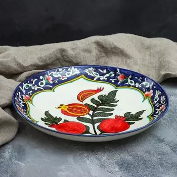 Ляган Гранаты (32х32х4 см)