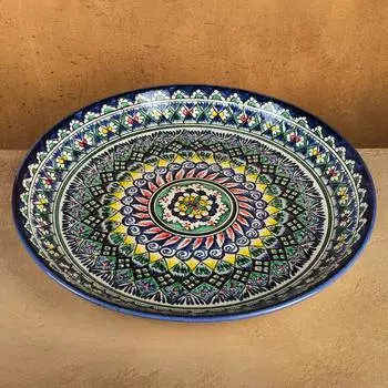 Ляган Риштан (36х36х4 см)