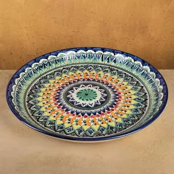 Ляган Узоры в ассортименте (36х36х5 см)