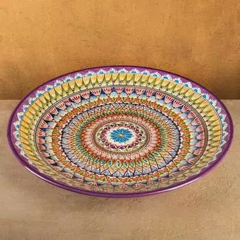 Ляган Узоры в ассортименте (41 см)