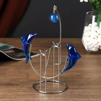 Маятник Дельфины с шариком (9х15х20 см)
