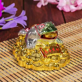 Маятник Денежная жаба на золоте (10х12х7 см)